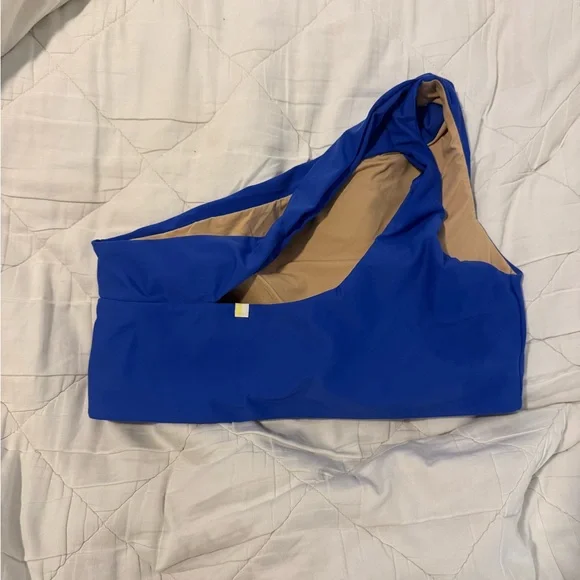 Summersalt One-Shoulder Blue Bikini top - Picture 8 of 8